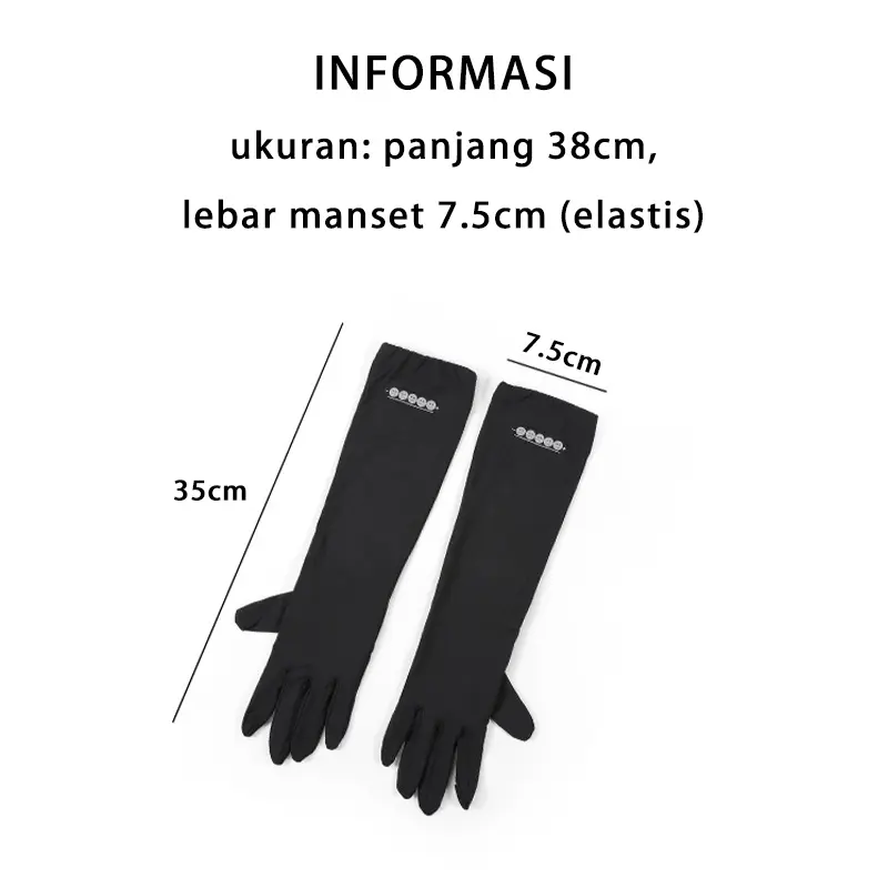 sarung tangan UV wanita 2024  fashion Korea / sarung tangan montor/ bernapas tidak pengap dapat menyentuh layar Pakaian pasangansarung tangan non-slip Olahraga Luar Ruangan korean style Gloves 2