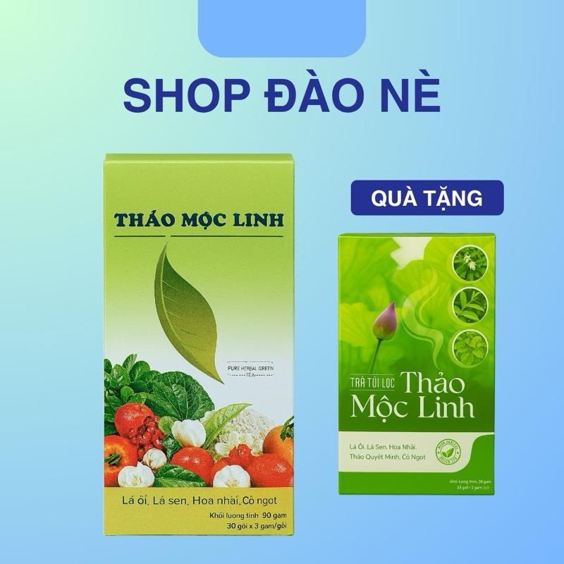  VIÊN UỐNG THẢO MỘC LINH TẶNG KÈM Hộp trà  HỖ TRỢ CHĂM SÓC SỨC KHỎE NGƯỜI LỚN 
