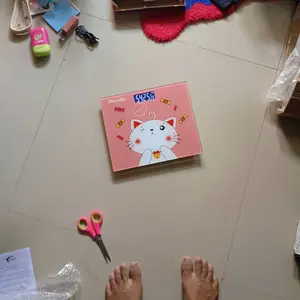 TrailTop Timbangan Badan Digital Pengukuran Akurat Timbangan Layar LCD Berat Max 180kg