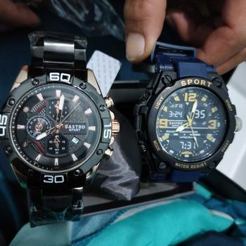 Product Review of Jam Tangan Pria Gastro 7111A Rantai Stainless Steel Water Resistant 3 ATM Kaca Watches from e** s**6 0