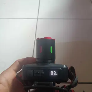 H2S Senter Kepala 3 Cahaya LED Laser 60w 3Light Pro