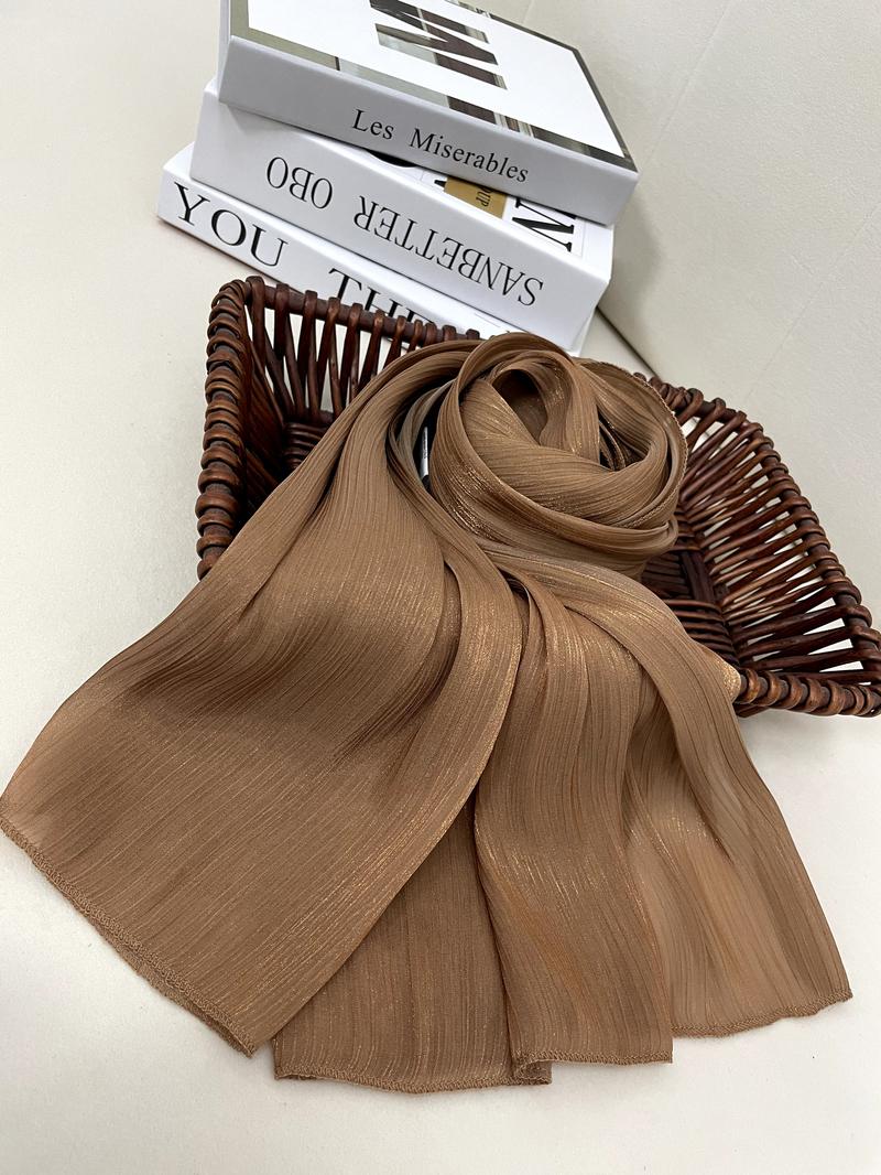 Product Introduction of #CL62  Shiny Mesh chiffon hijab, jana,watercolor,hijab, Muslim Headscarf Arab Casual Head Wrap Sunscreen Shawl Suitable For Daily Use,Exquisite, elegant and fashionable 8
