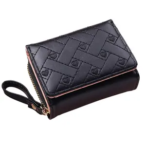 dompet aurora-dompet kece dompet wanita dompet lipat mini dompet kartu uang koin kulit pu
