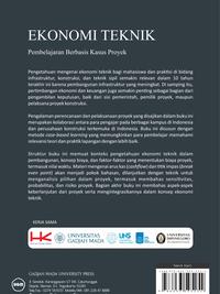 Gambar UGM Press Original Buku Ekonomi Teknik Pembelajaran Berbasis Kasus Proyek dari UGM PRESS Kab. Sleman 2 Tokopedia