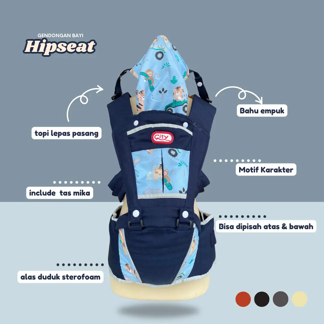Gendongan Bayi Depan Gendongan Hipseat Baby Hipseat Baby Carrier