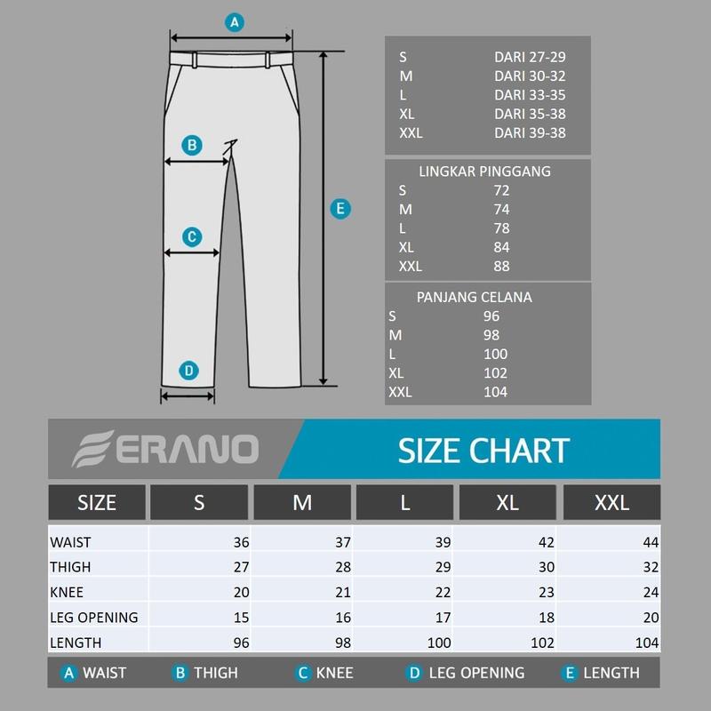 Product Introduction of ERANO QUICK Celana Gunung Panjang Celana Outdoor Hiking Pria Wanita Erano Quickdry Sport By Erano Adventure 0
