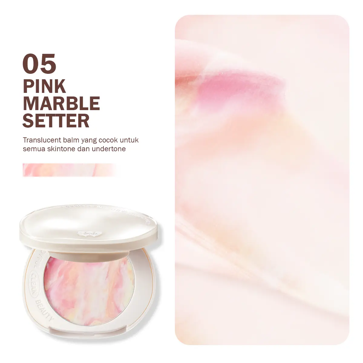 05 Pink Marble Setter