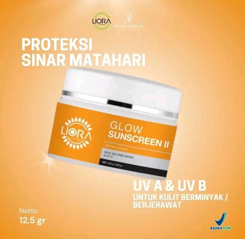 Sunscreen Acne Liora By Dr. Andreas - Proteksi Sinar UV | Perawatan Wajah 1