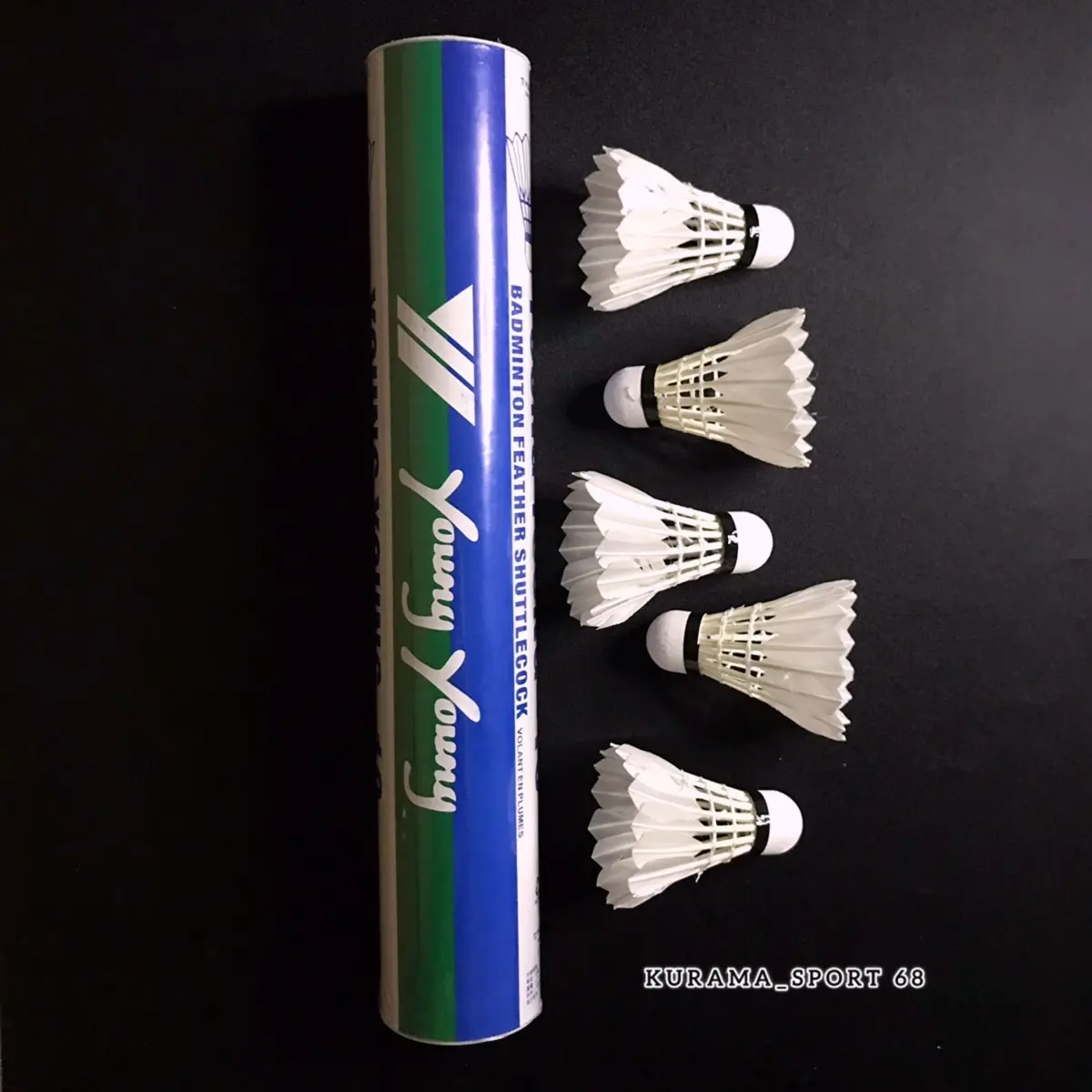 SHUTTLECOCK BADMINTON YOUNG YOUNG 1 SLOP ISI 12 SUPER QUALITY