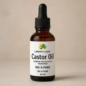 Castor Oil Minyak Jarak/ Castor Oil 60ml/Penumbuh  Alis & Bulu Mata  BREWOK Eye Oilash