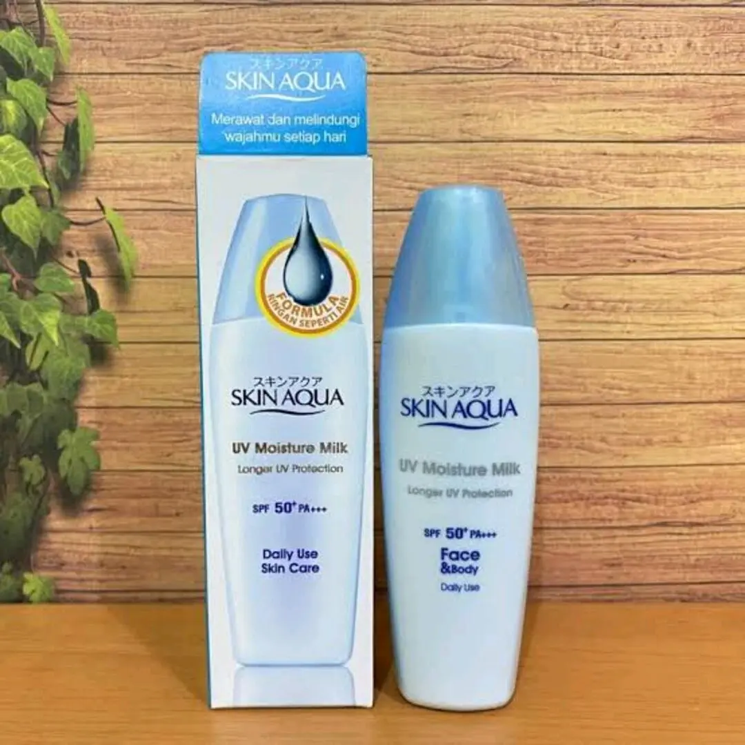 Sunscreen SkinAqua kandungan Spf 50+++ original produk 100%