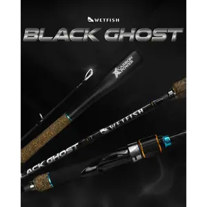 Joran Wetfish Black Ghost Jigging Laut Solid & Hollow Carbon Tip