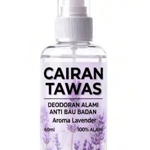 Cairan Deodorant Spray Tawas Anti Bau Badan Aroma Lavender