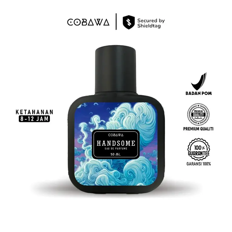 Cobawa Parfum Handsome Eau De Parfume 50 ml Cowok Perfume Tubuh Pria Wangi 6