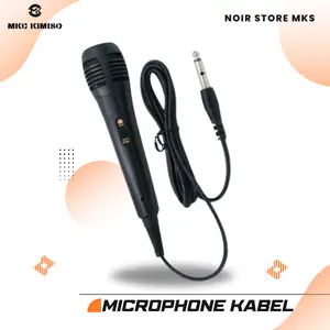 Microphone Speaker Bluetooth Karaoke MIC Kabel Variasi