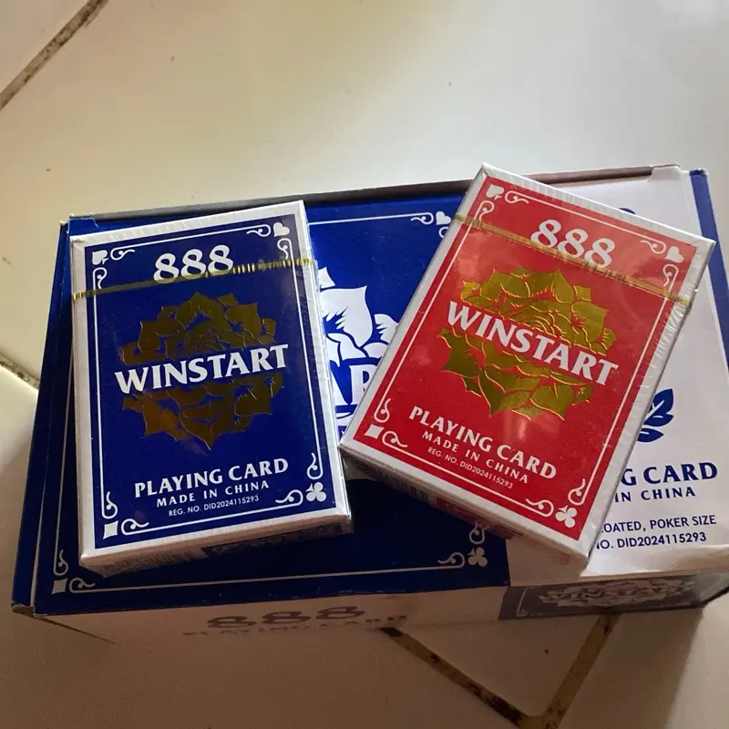 12pcs KARTU REMI merk WINSTART 888 termurah PLAYING CARD