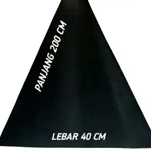 Karpet Lumpur Truk Fuso Pick Up Ukuran 200 cm x 40 cm Karet Conveyor Berserat Benang Anti Robek Original