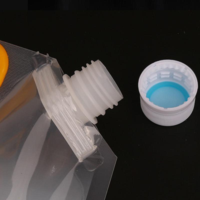 {TST} COD- Kantong Kemasan Transparan Pouch Penyimpanan Makanan Anti Jamur Resuable Jerigen Air Lipat Portable Kantong Penyimpan Makanan Refillable Water Bag Serbaguna 8