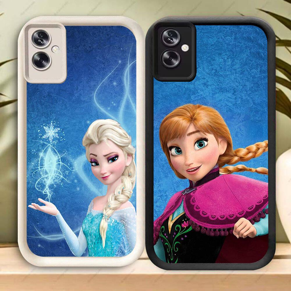 KD-6 Frozen Princess soft Casing untuk OPPO A3 A79 A39 A3X A83 A37 A5 Pro