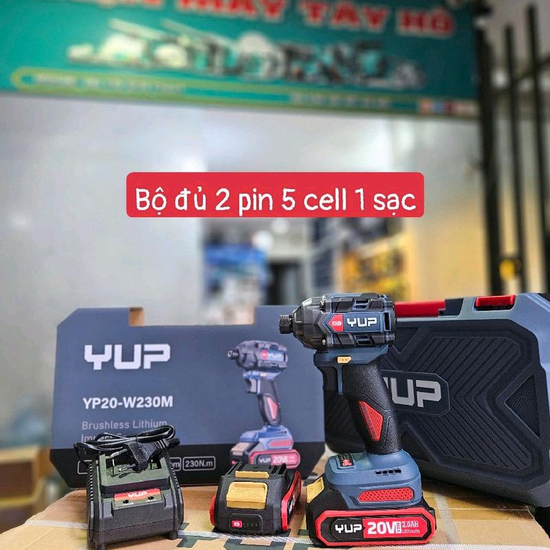 BẢN MỚI HỘP NHỰ TEM ĐÚC Máy chuyên vít Yupai 230Nm chân phổ thông KHÔNG TÍNH NĂNG GÌ