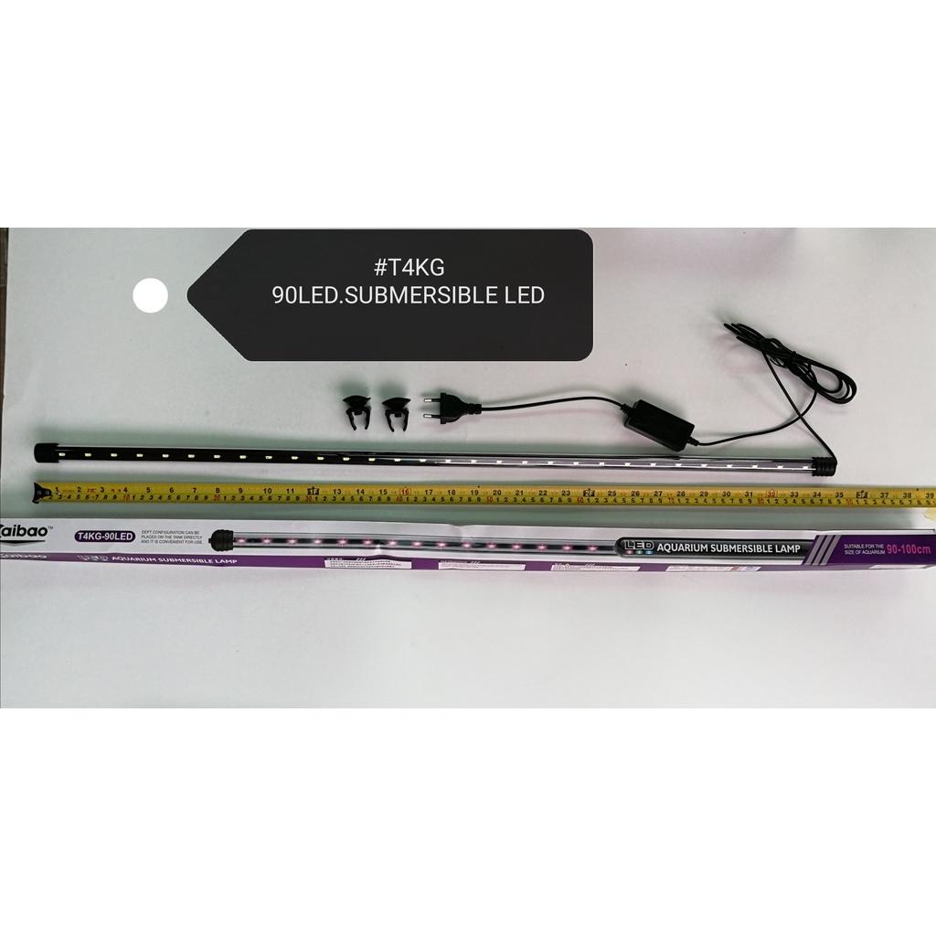 Aibao T4KG-90LED Submersible Lamp Fish Aquarium [Random Color]