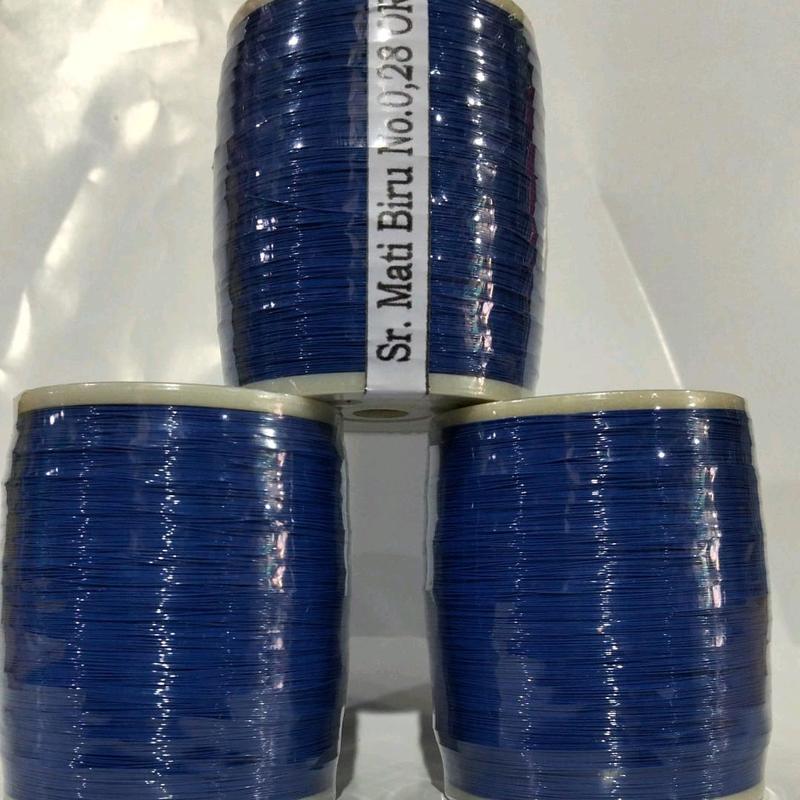 SENAR MATOT ORIGINAL WARNA BIRU SIZE ,O28 Badminton Raket 1