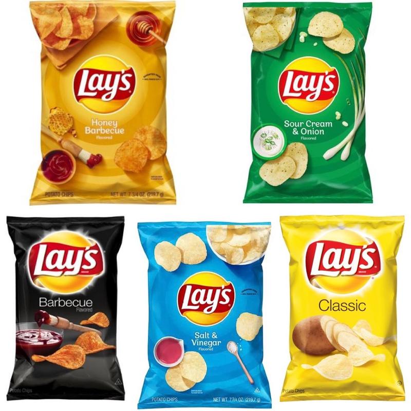 TOP Snacks Khoai tây chiên Lay's vị Salts & Vinegar,Sour…