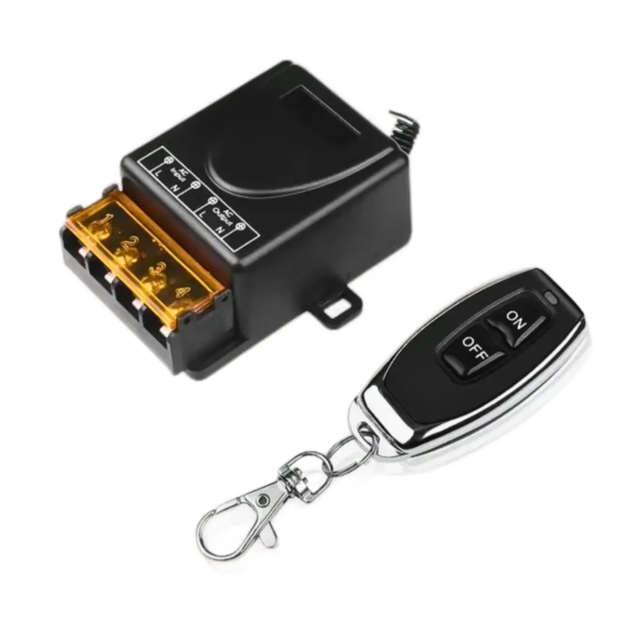 Remot control switch AC  untuk mematikan dan menghidupkan alat jarak jauh