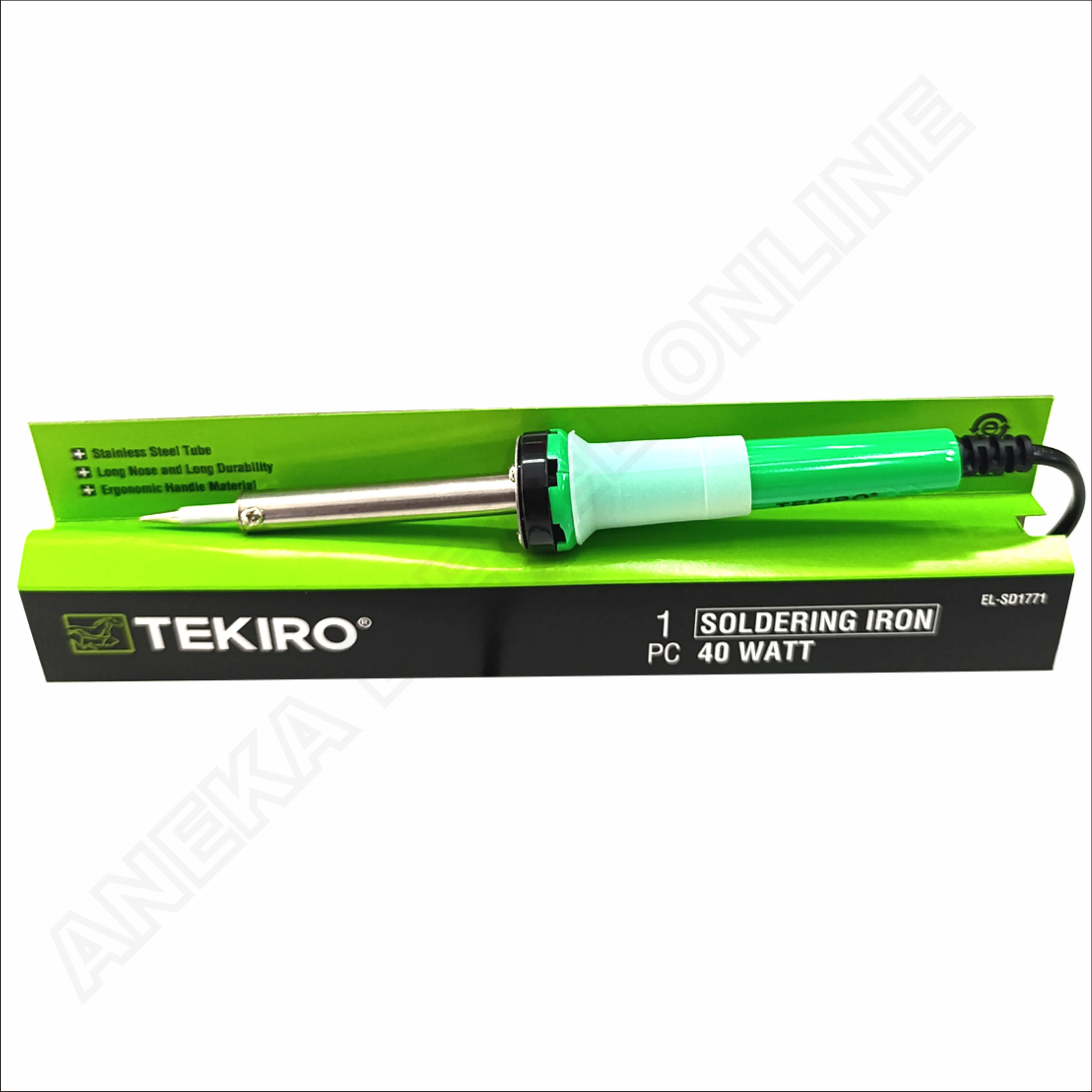 Solder 40 Watt 60 Watt Model Lurus Peleleh Timah Tekiro / Solder Iron 40 Watt EL- SD 1771 60 Watt EL-SD1772 TEKIRO