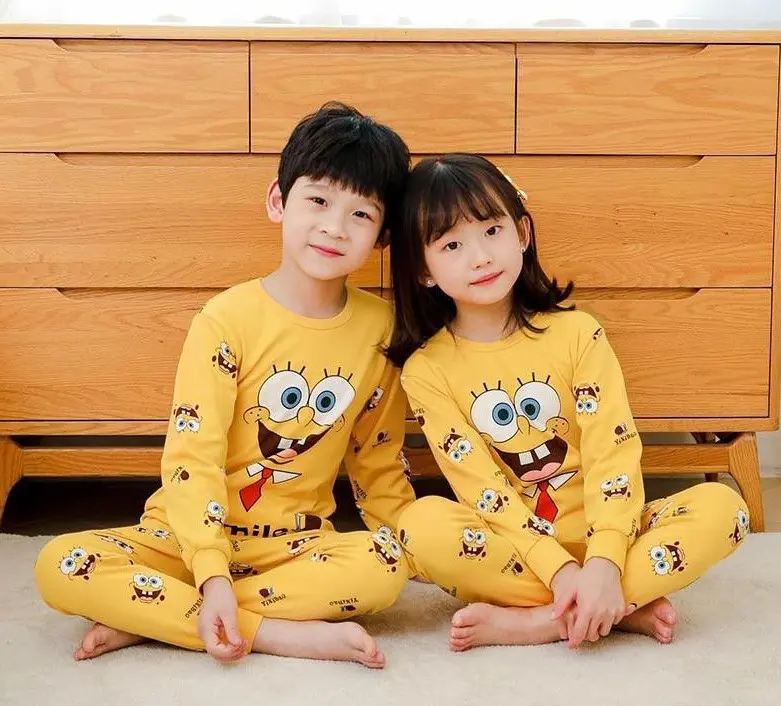 BAJU TIDUR ANAK-BAJU TIDUR ANAK LAKI- BAJU TIDUR ANAK PEREMPUAN Santai Fashion Katun