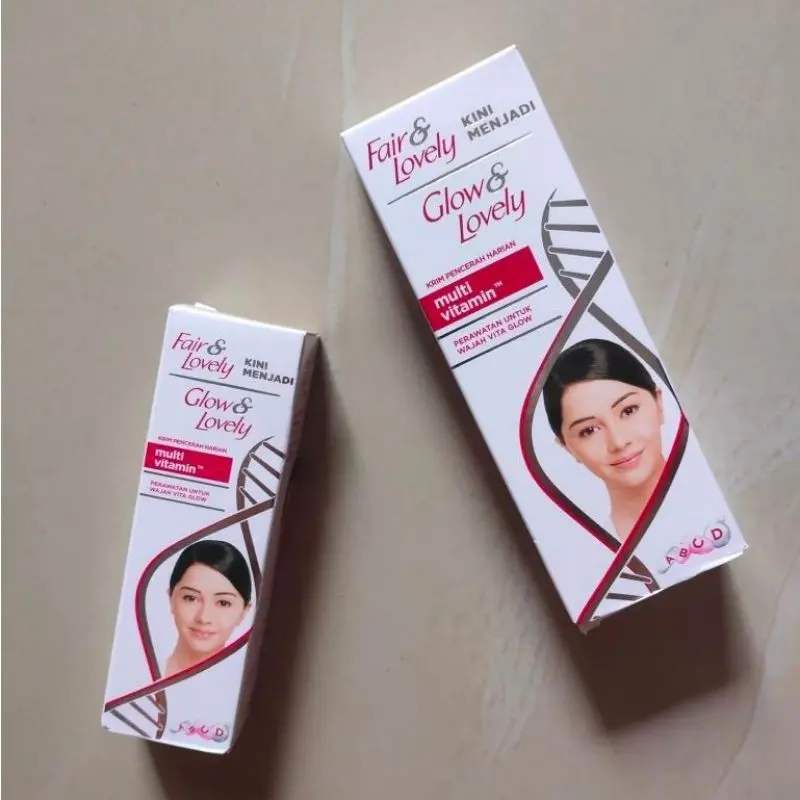 Fair & lovely | Glow & Lovely Derma Glow krim serum sunscreen 1