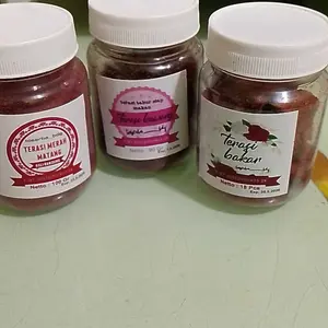 terasi merah bubuk matang asli bandung Toples