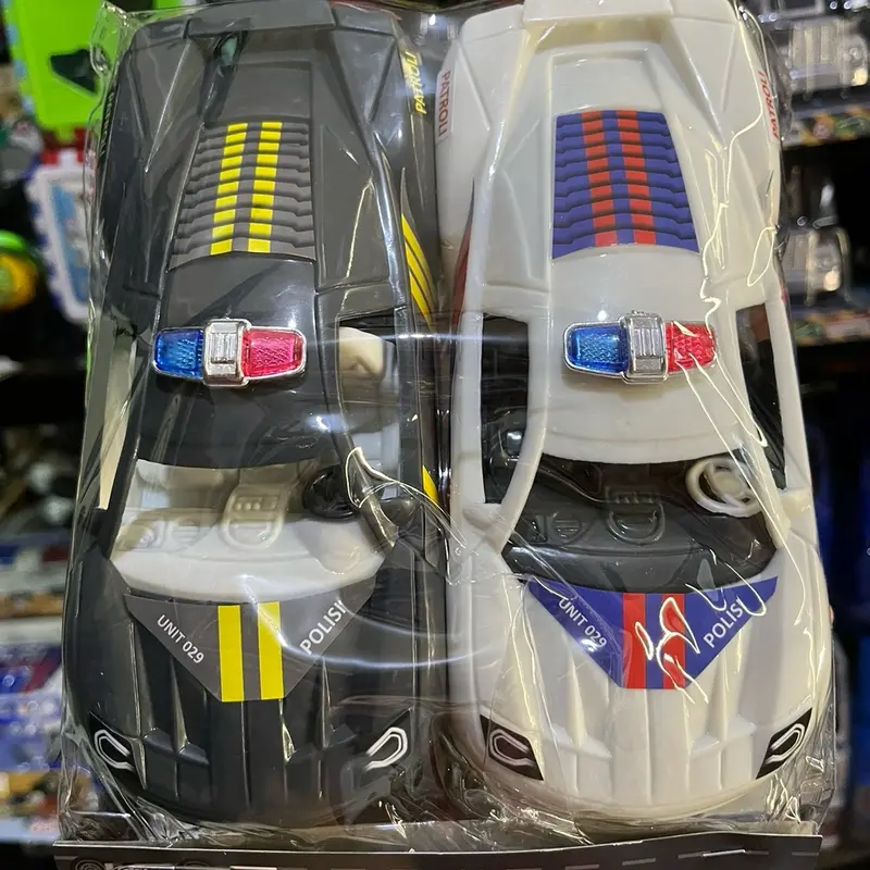 Mainan Anak Mobil Polisi 2 Pcs - Mainan Anak-anak Berkualitas - Toy 1