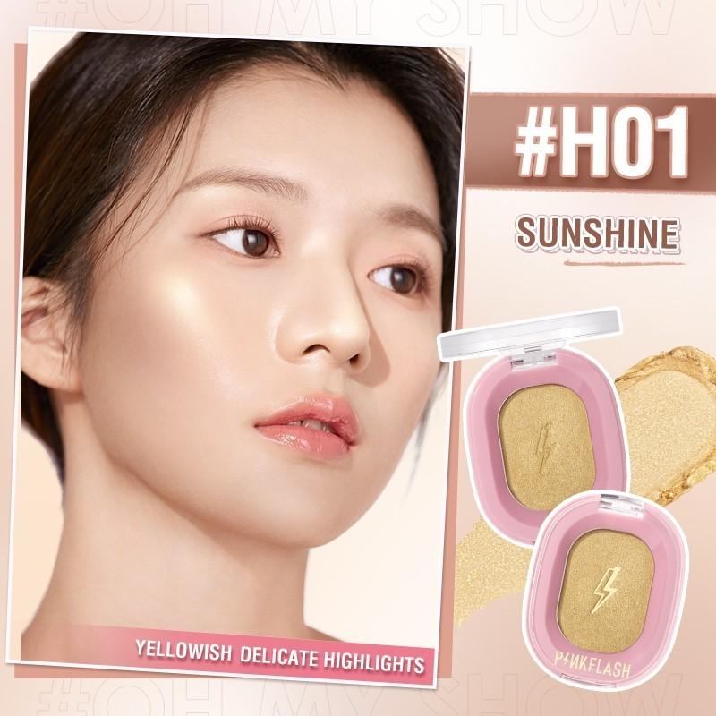 PINKFLASH OhMyShow Highlighter Contour Shimmer Soft Smooth - ID-19142-H01 4