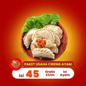 PAKET USAHA 45 pcs cireng ayam suwir kecil