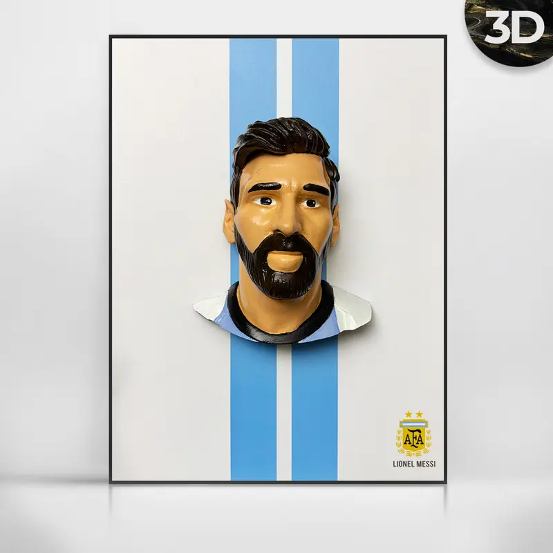 Mutu 3D Poster - High End 3D Frame Poster Aesthetic - 3D wall Decor - 3D Decoration 6