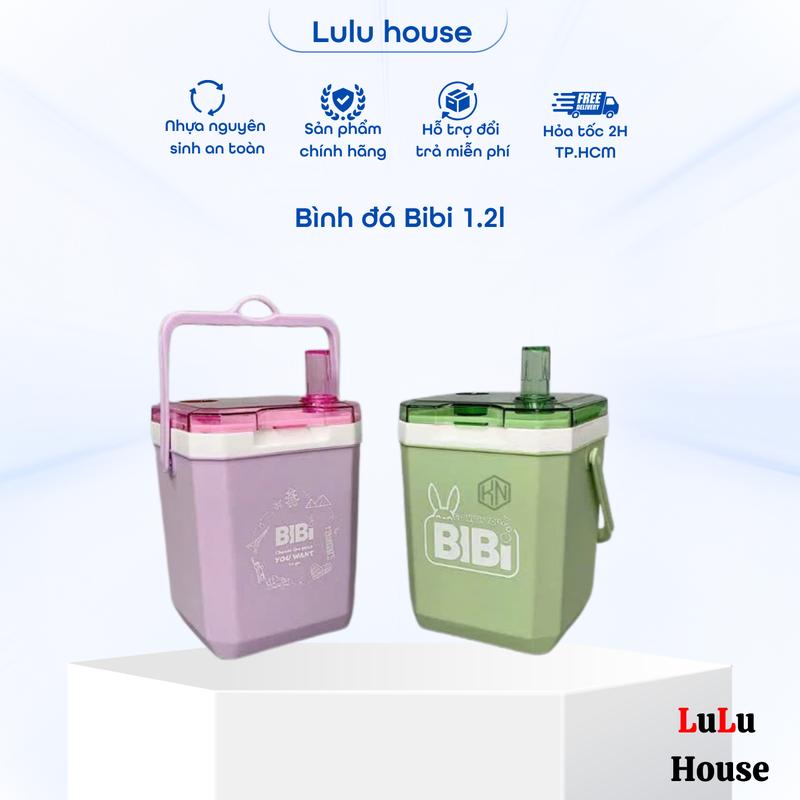  Bình đá 1.2L hottrend. Giữ nhiệt tốt nhựa k mùi. Thùng đá đựng trà sữa bình đá mini pha cà phê thùng đựng nước mini 