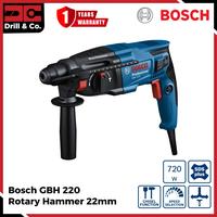 Gambar Bosch GBH 220 Rotary Hammer / Hammer Drill / Mesin Bor Bobok Beton 20mm dari Drill&Co Kota Administrasi Jakarta Barat 2 Tokopedia