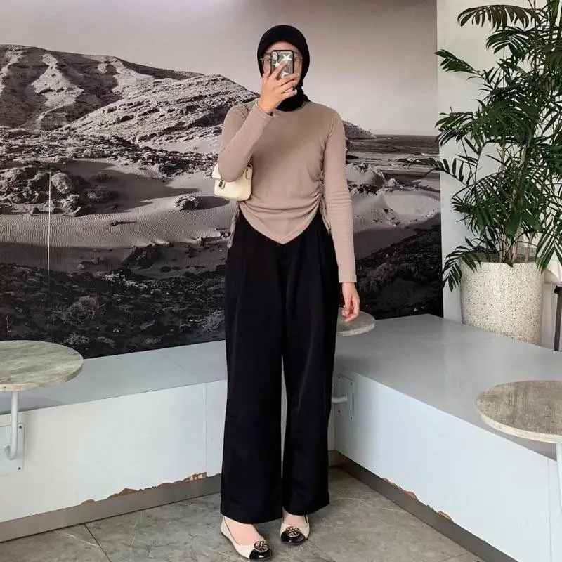 VALEN TOP BLOUSE SERUT / KAOS OBLONG SERUT KIRI KANAN 4