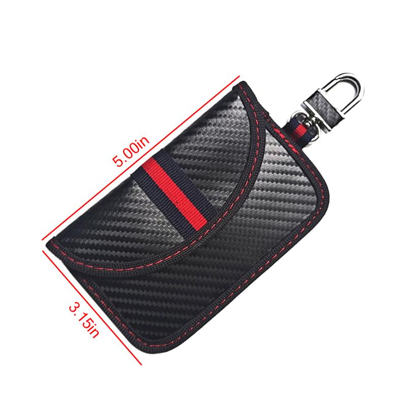 Product Introduction of Faraday - Beg kunci kereta RFID, Kantung penyekat isyarat, Sarung keselamatan kereta, Anti-kecurian, kemasukan jauh, Perlindungan Fob Pintar 10
