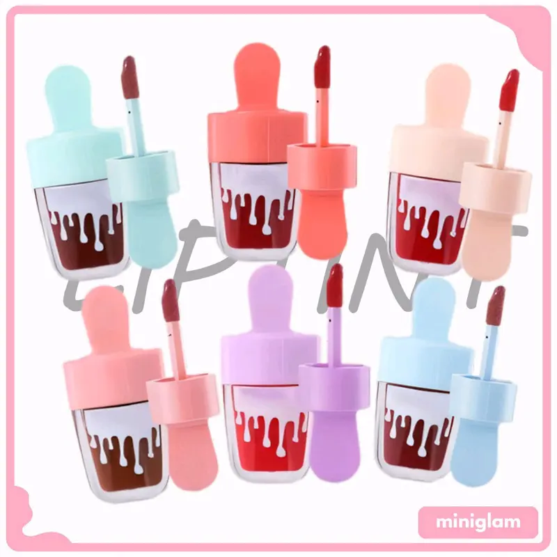liptint icecream waterproof frozen lip gloss moisturizing and long lasting lipstik cair 0