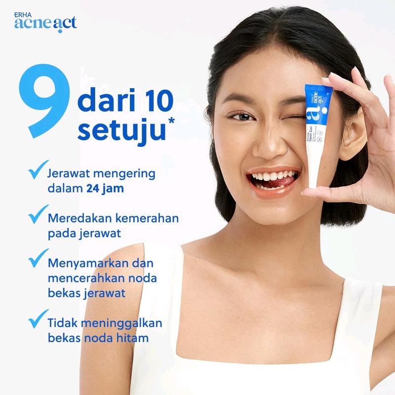 ERHA AcneAct Acne Spot Gel 10g - Gel Totol  Berjerawat 4