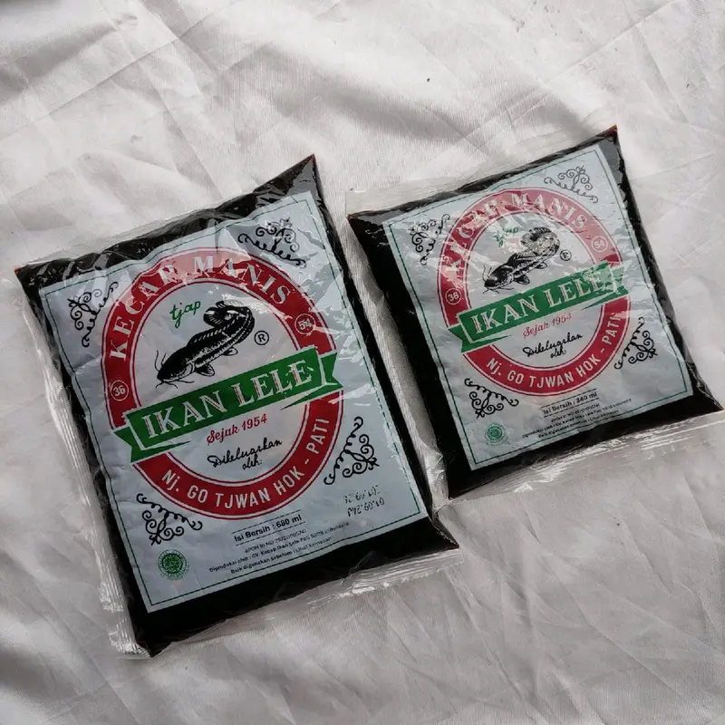Paket Hemat Kecap Manis Cap Ikan Lele Khas Pati Isi 2 Pcs dengan Isi 340ml dan 640 ml 1