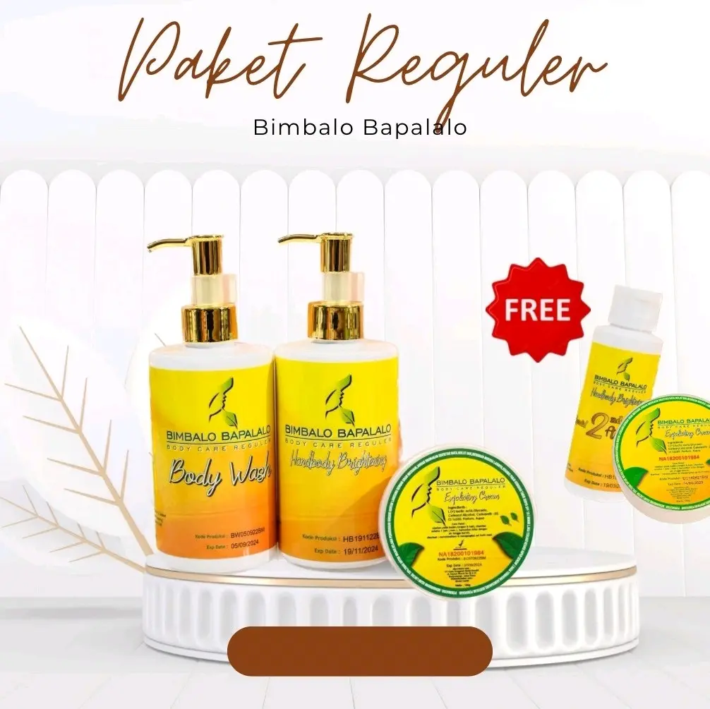 PAKET BIMBALO BAPALALO GRATIS LOTION MINI & BLEACHING