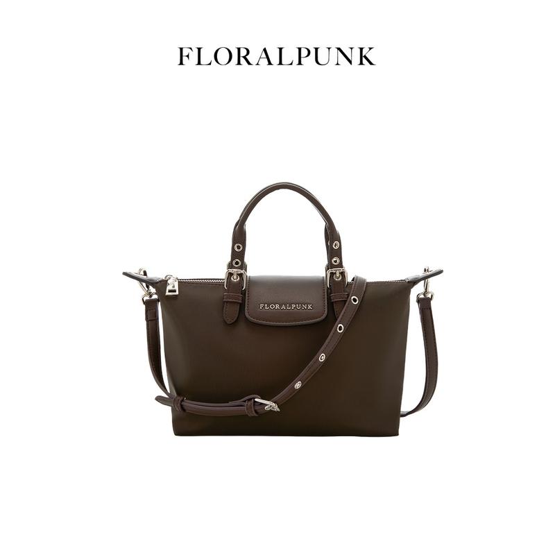  Túi Xách Floralpunk City Shopper Small - Brown 
