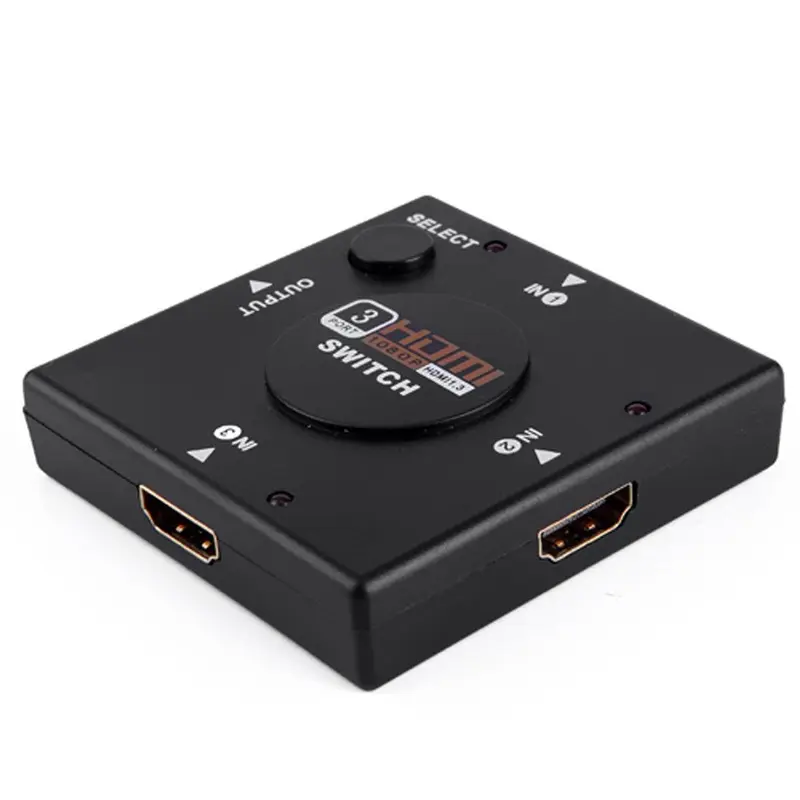 COD Elistooop HDMI Switcher 3 Port Full HD 1080P - 8075 Terlaris Accessories Plastik 0