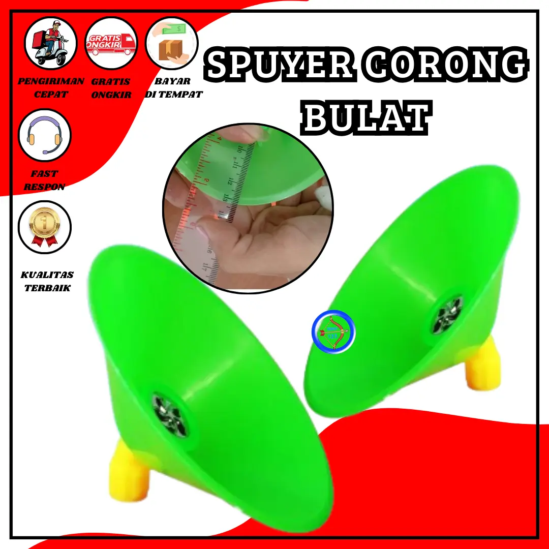 NOZZLE CORONG HIJAU 13CM (nozzle sprayer corong hijau drat 14mm)