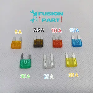 Sikring Fuse Mini (5A 7.5A 10A 15A 20A 25A 30A) - Beat PCX Scoopy Spacy Vario Blade CB150R Verza CBR Supra X 125 Revo
