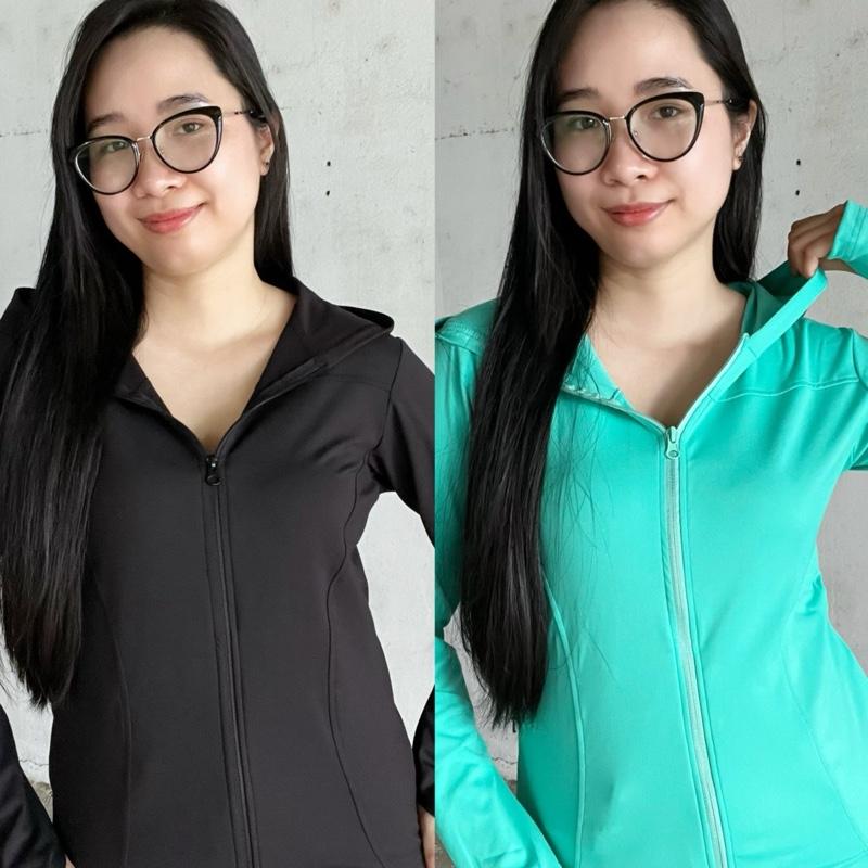 Combo 2 áo khoác nữ thun lạnh 4 túi | Form ôm body chống nắng