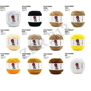 Benang rajut onitsuga polycherry sery cream